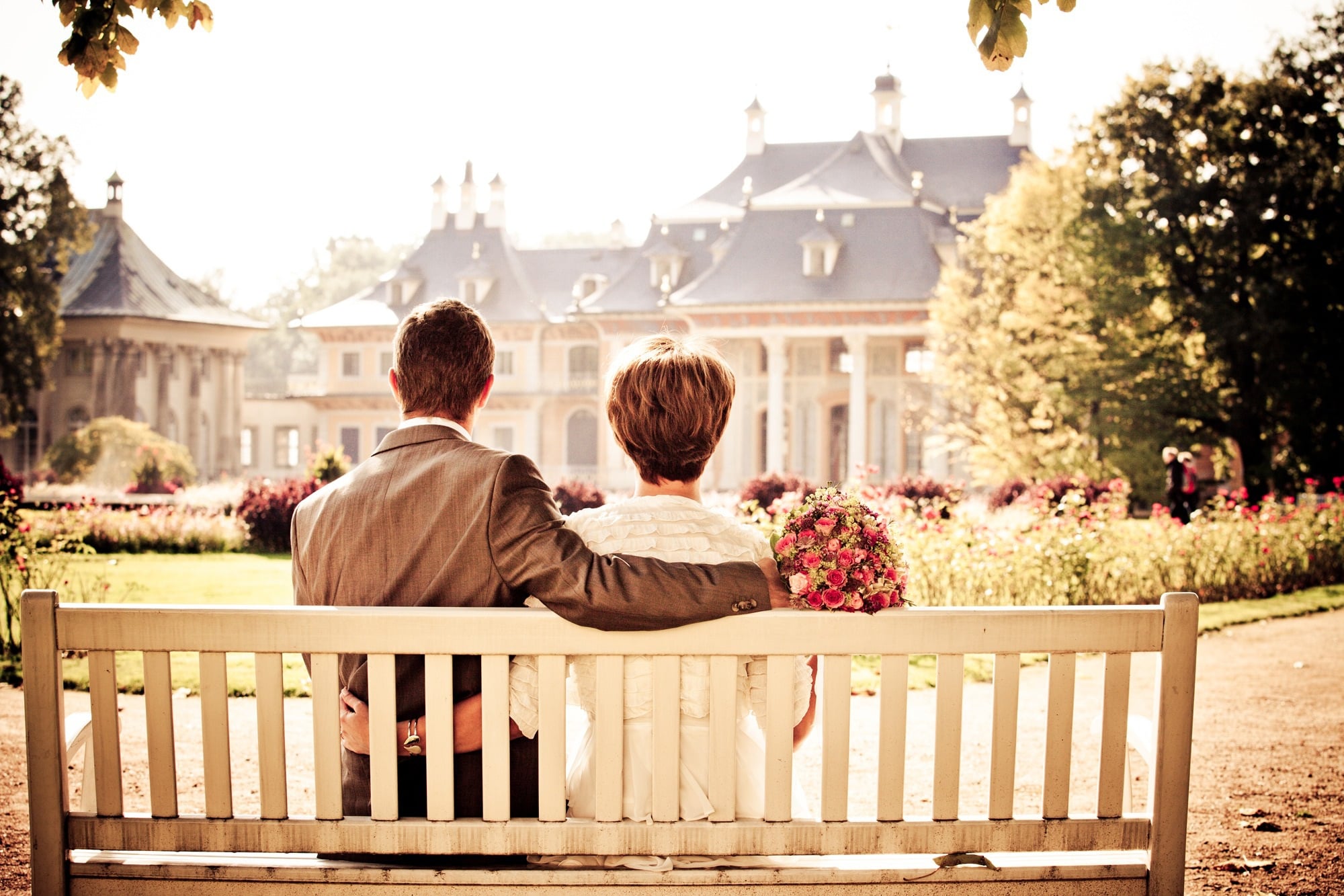 Couple reviewing life insurance options